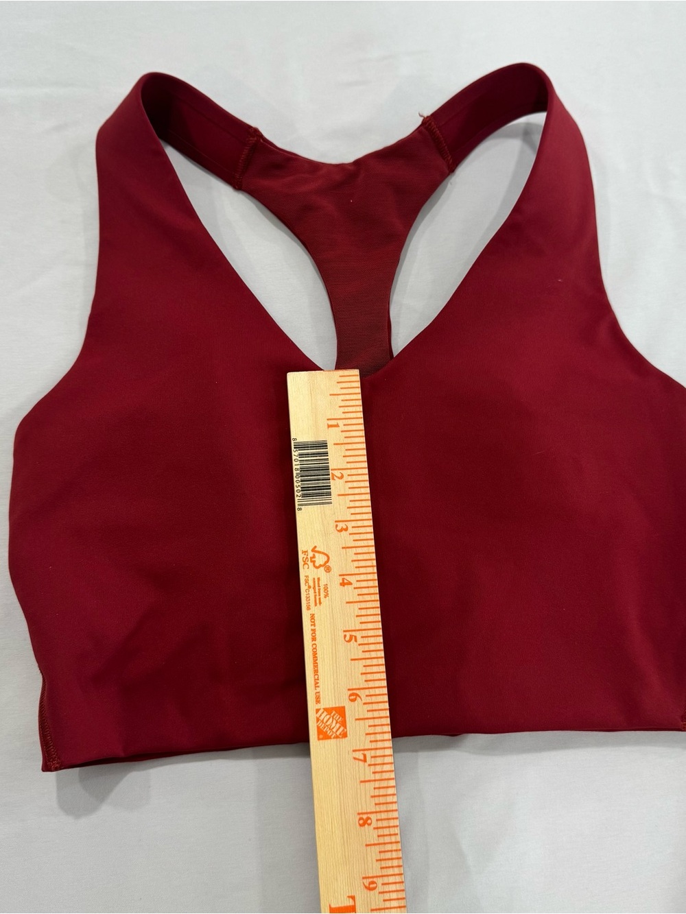 Spanx Size Small Red Racerback Sports Bra - Picture 4 of 7